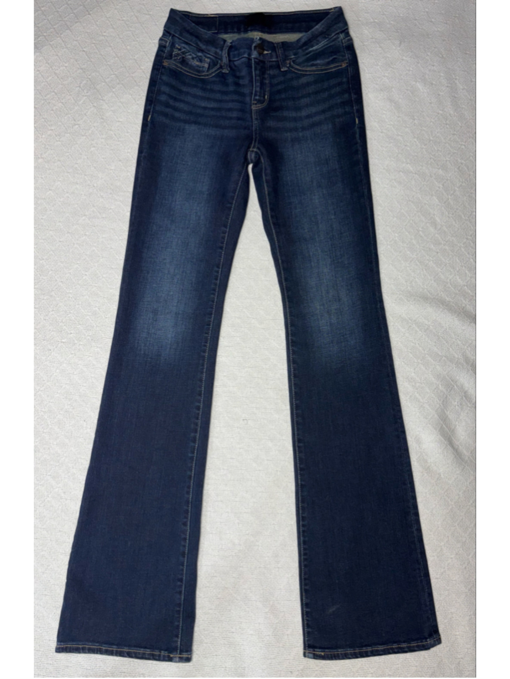 25x36 Buckle Black Fit No. 53 Bootcut Dark Wash Denim Jean EUC Western Y2K Indie